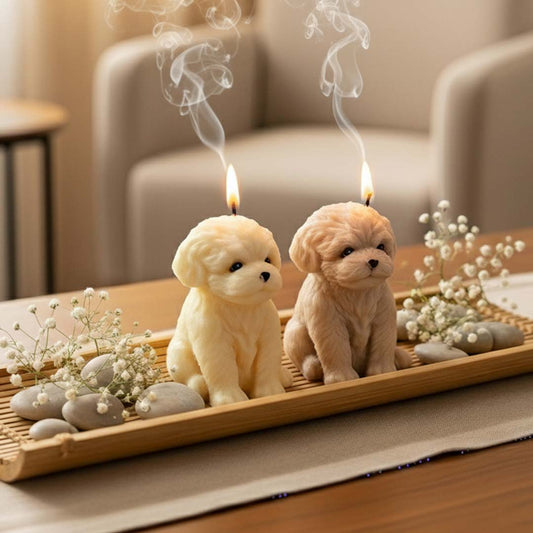 Puppy Candle