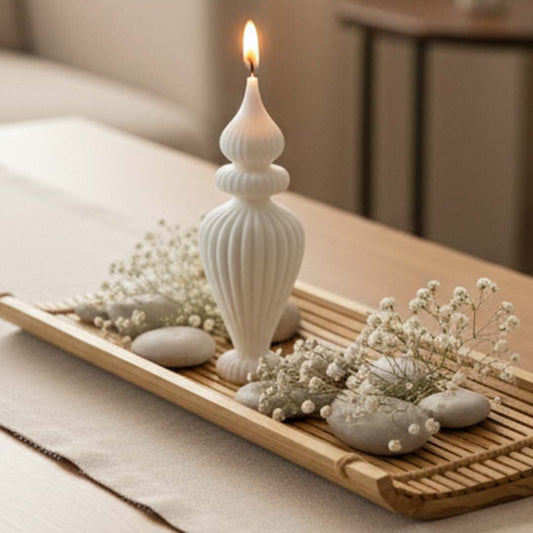 Irregular Vase Candle