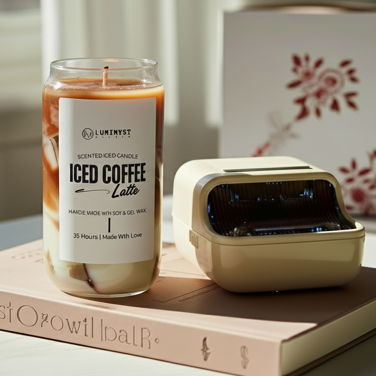 ICED COFFEE LATTE CANDLE