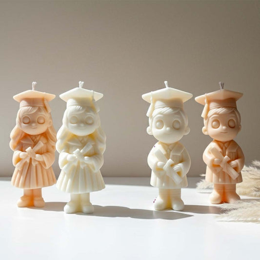 Boy Graduation Candle