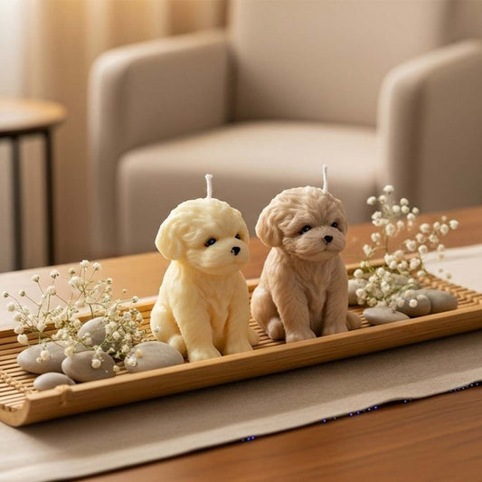 Puppy Candle
