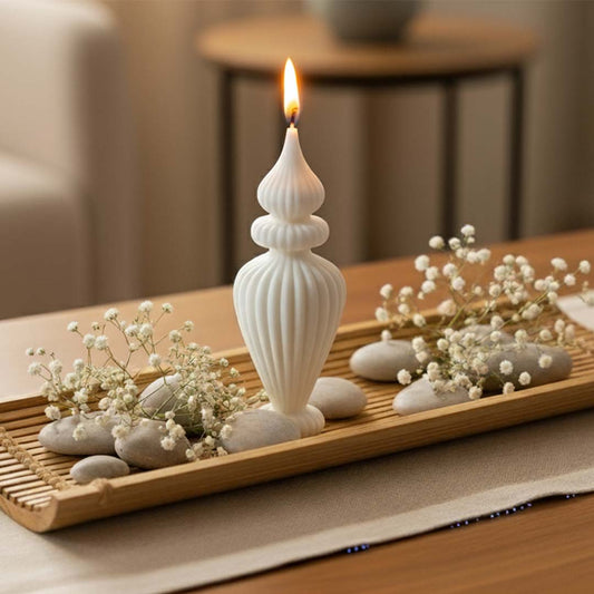 Irregular Vase Candle