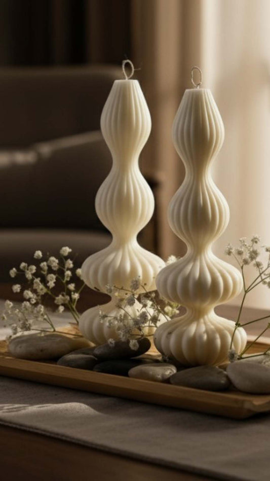 Irregular Shape Ripped Candle