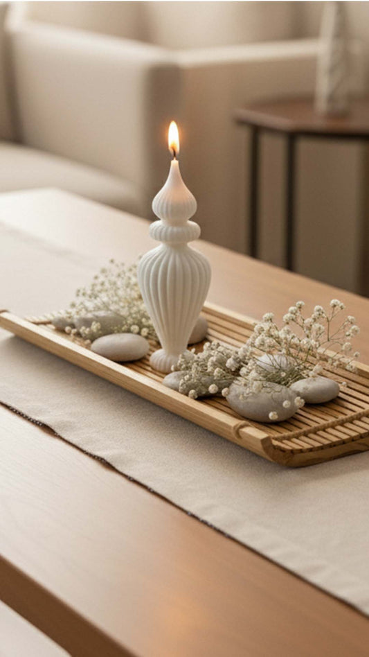 Irregular Vase Candle