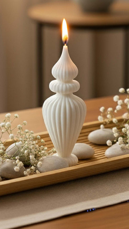 Irregular Vase Candle
