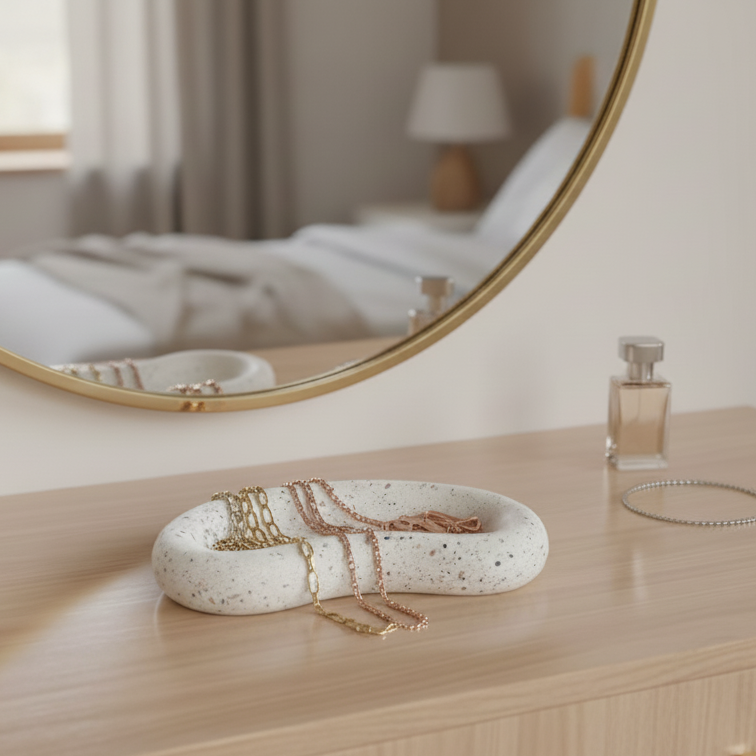 Exclusive Terrazo Luna Tray