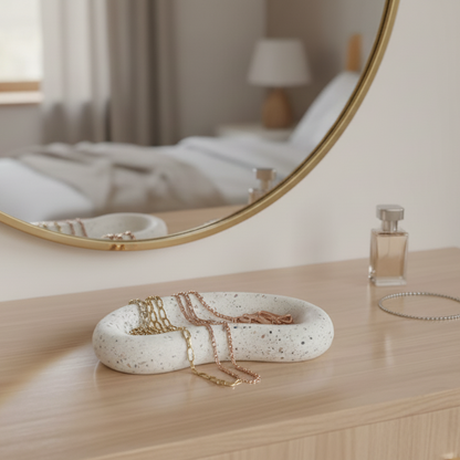 Exclusive Terrazo Luna Tray