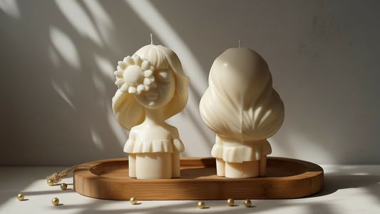 SunFlower Doll Candle