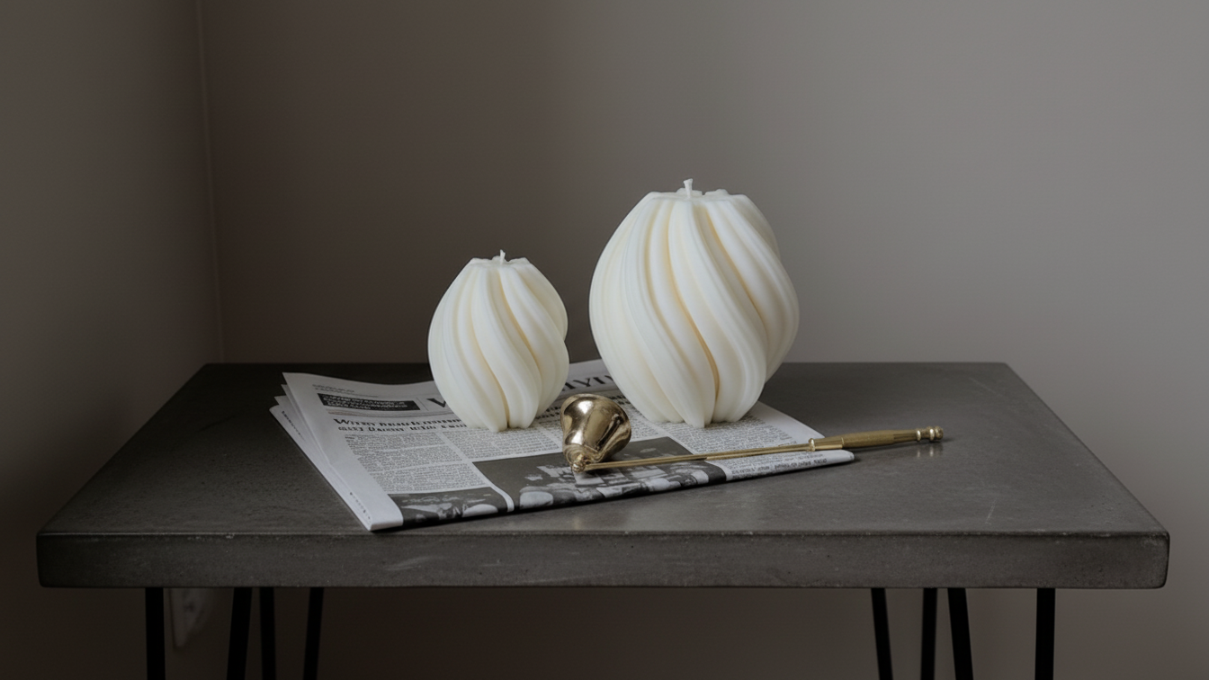 Swirl Candle