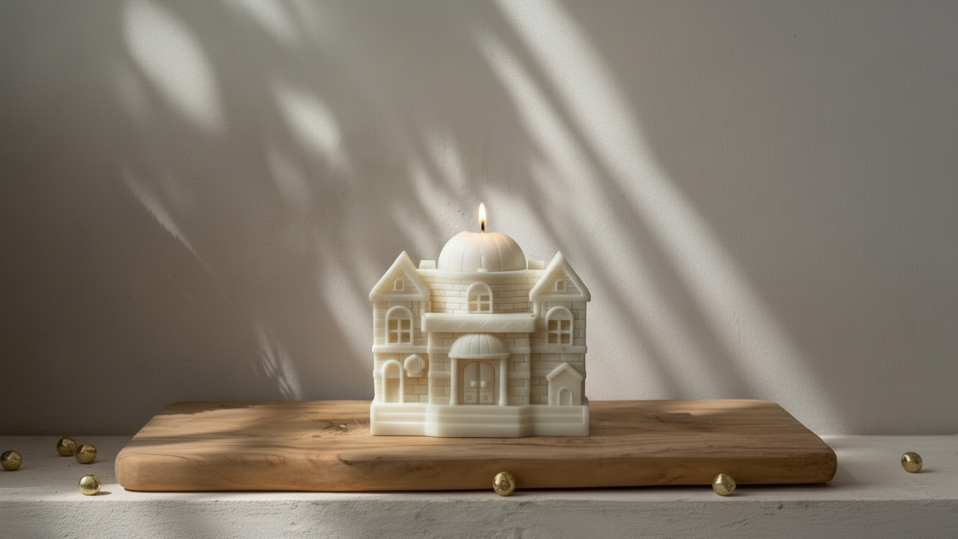 Luxury Castle Candle