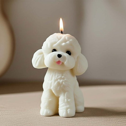 Jiahui Mei Teddy Dog Candle