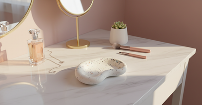 Terrazo Luna Tray