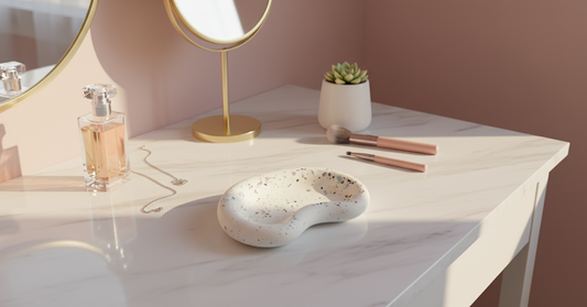 Terrazo Luna Tray