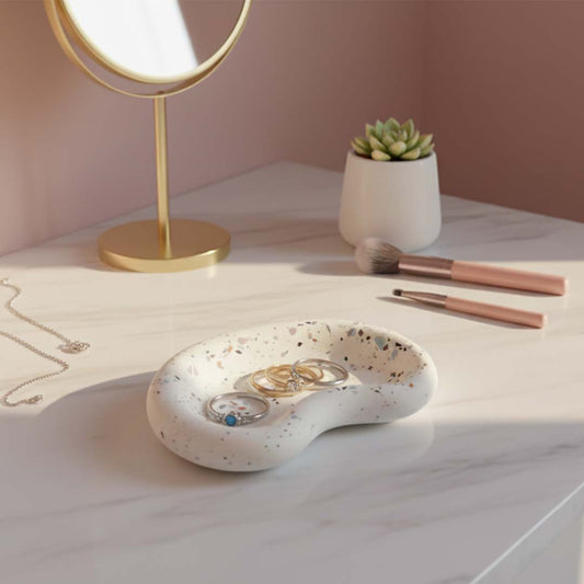 Terrazo Luna Tray