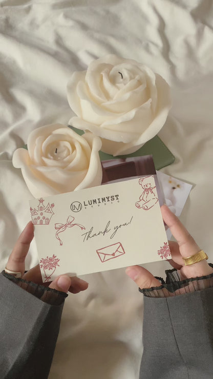 Luxury Rose Candle